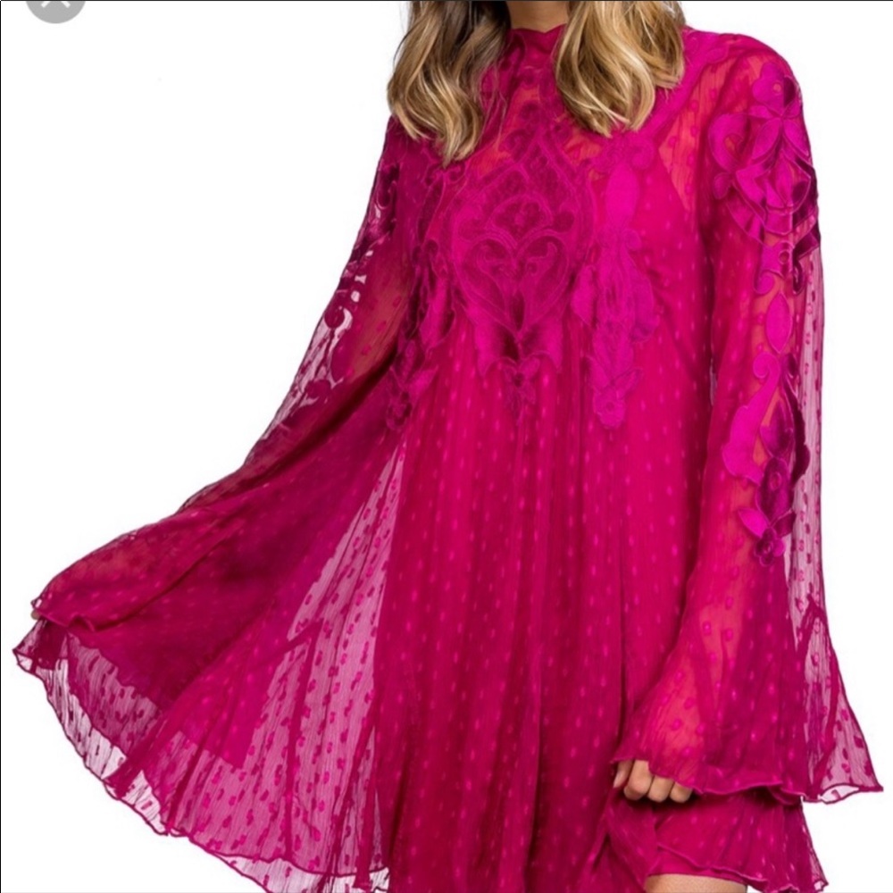Free People Chiffon Coquette Dress - Picture 3 of 8